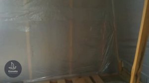 Утепление фронтона ЭКОВАТОЙ. сто квадратных метров за 10 часов