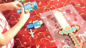 Open Minecraft toys /Открываем игрушки Майнкрафт,  HD