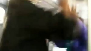 Женская драка в автобусе