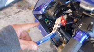Honda VFR 800 Vtec Head light wiring fix