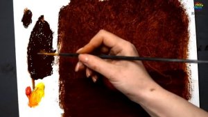 Как передать пористую фактуру фрукта? Рисуем мандарин за 15 минут. Художник Надежда Ильина