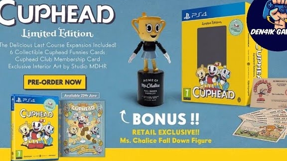 Распаковка-Cuphead Limited Edition