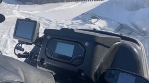 Stels Ермак 800 температура двигателя на приборной панели .￼