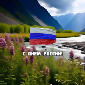 С Днём России! Позитивное музыкальное поздравление. Русская природа.