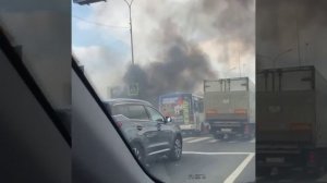 На перекрестке Витебского и съезда с Дунайского сгорел светофор.