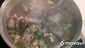 Шурпо свадебный по таджикской ХомШурбо национальный Таджикиский суп с мясом, нутом и овощами.