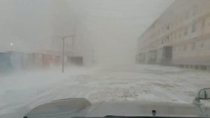 Стихийная погода Тикси 2022