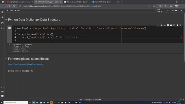 Python Data Dictionary Data Structure Tutorial 1