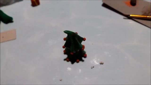 Мастер класс ? новогодняя ёлочка из полимерной глины ? Polymer Clay Tutorial Christmas Tree