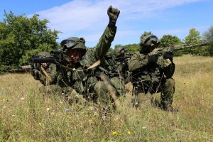 Штурм опорного пункта ВСУ на трассе Бахмут-Лисичанск