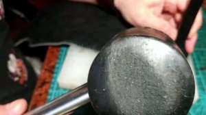 Перетяжка солнцезащитных козырьков кожей из старой куртки