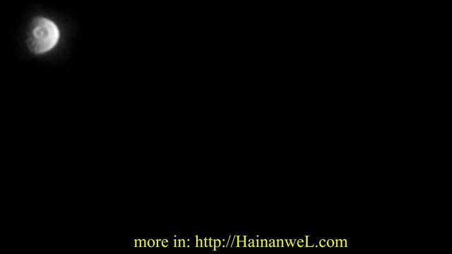 Death Star on the orbit of Saturn photographed April 5, 2015 смотреть онлайн