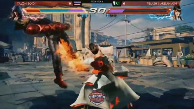 Arslan ash vs Book Tekken 7 Kazumi vs Jin Tekken World Tour 2019 HD