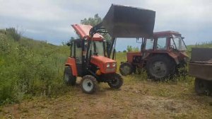Мтз 320 с куном!!!!!