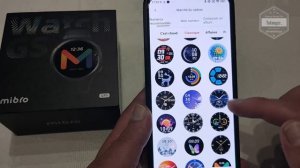 Mibro GS Smartwatch - App Mibro Fit - Android & iOS - 5ATM & GPS & Amoled - Unboxing