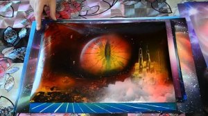 Что такое Spray Art. Картины в технике Spray Paint Art.