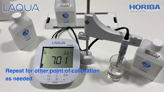 pH/ОВП/Temp метр Horiba LAQUA PH1500 калибровка смотреть онлайн