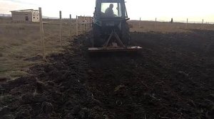 Фрезеровка участка.