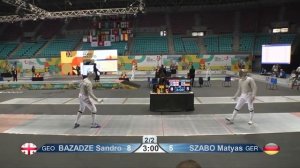 Tunis Grand Prix 2023 SMS - L8 - Sandro Bazadze GEO v Matyas Szabo GER