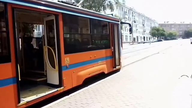 Трамвай 71 623 в Челябинске смотреть онлайн