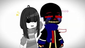 "Hang out" || Undertale AUs || FT. Error, Core! Frisk & Ink! Sans || ErrorCore || Gacha Club