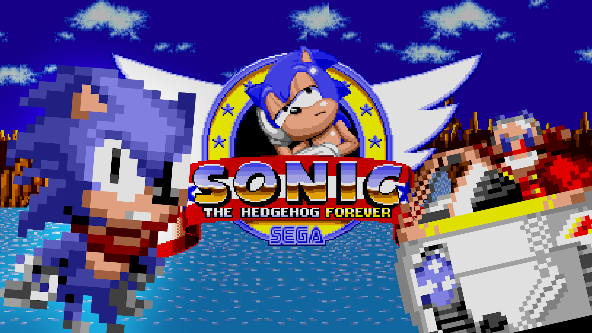 СОНИК БУМ В SONIC 1 FOREVER - Моды на Sonic the Hedgehog Forever