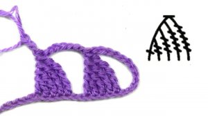 Элемент Треугольник из разновысоких столбиков