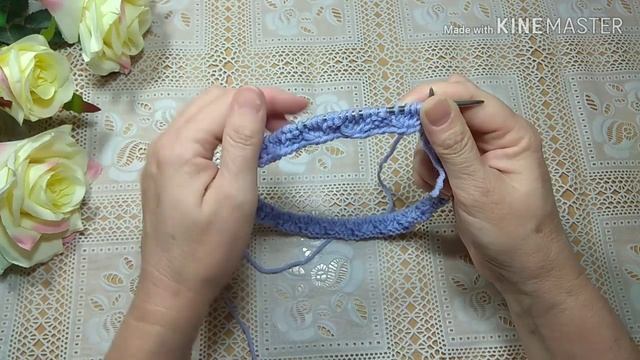 Супер шапка для всех возрастов.Очень легким  узором.