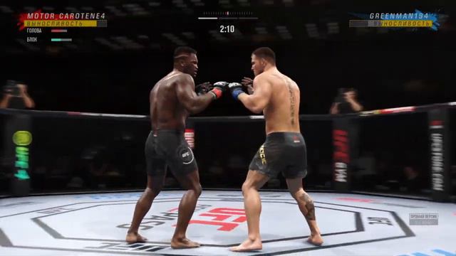 Прогноз Стипе Миочич vs Фрэнцис Нганну REMATCH EA SPORTS™ UFC® 4 смотреть онлайн