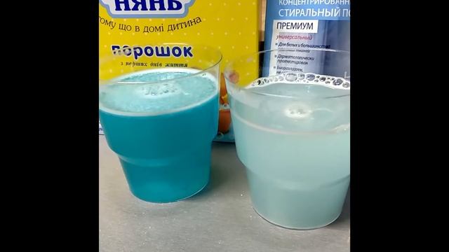 Эксперимент: порошок Фаберлик и Обычный порошок
