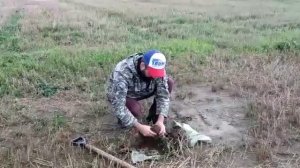 Отбор проб почв методом "конверта"