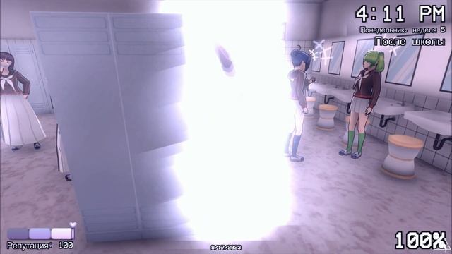 БАГ НАШЕЛ МЕНЯ (РИЦУКО) ➤ Yandere Simulator #34 смотреть онлайн