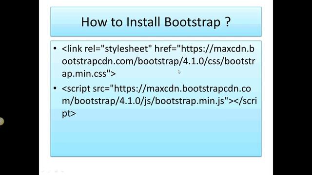Bootstrap 4 tutorial for beginners