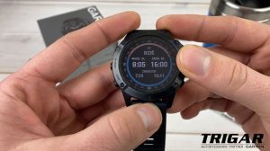 Garmin Fenix 6 - widżet wschodu i zachodu słońca