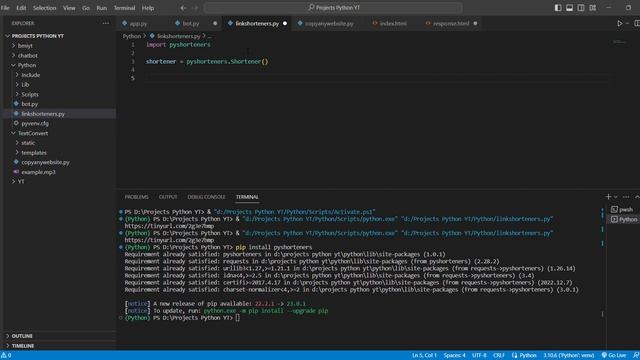 create url shortener python in just 4 lines | url shortener смотреть онлайн