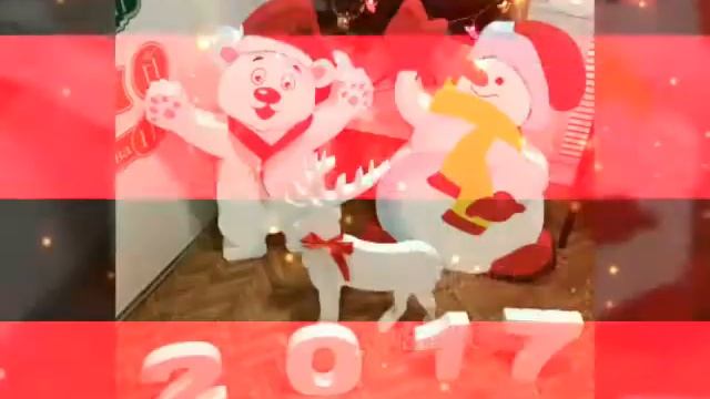 Идеи для новогоднего декора. Новогоднее оформление для дома, садика или магазина. смотреть онлайн