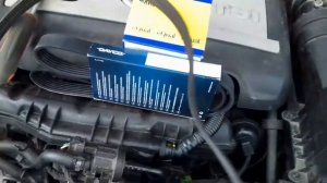 Volkswagen Passat B6 BZB 1.8 tsi. Замена ролика натяжителя и ремня генератора