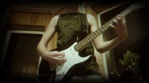 Кино - "Попробуй спеть вместе со мной". Кавер (Соло гитара)