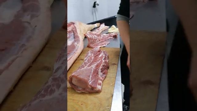 Разделка свинины. Шейка. смотреть онлайн