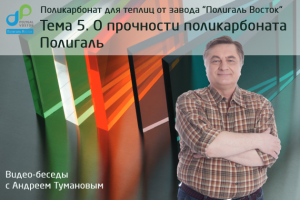 Насколько прочен поликарбонат Полигаль