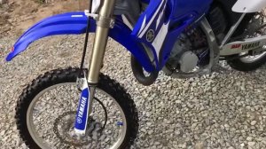 Видео запуска Yamaha YZ 125