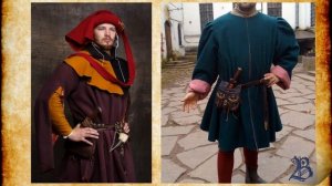 Западноевропейский костюм готического периода  Часть 2