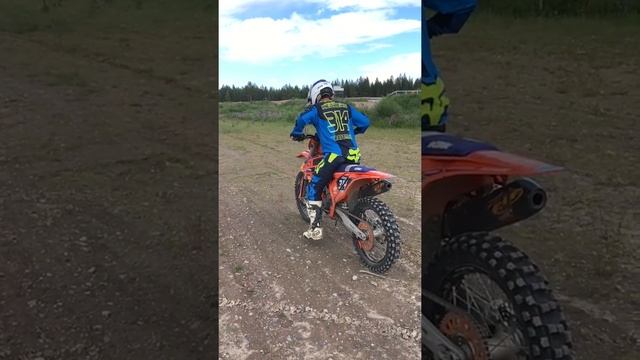 KTM SX-F 250 FE Launch Control смотреть онлайн