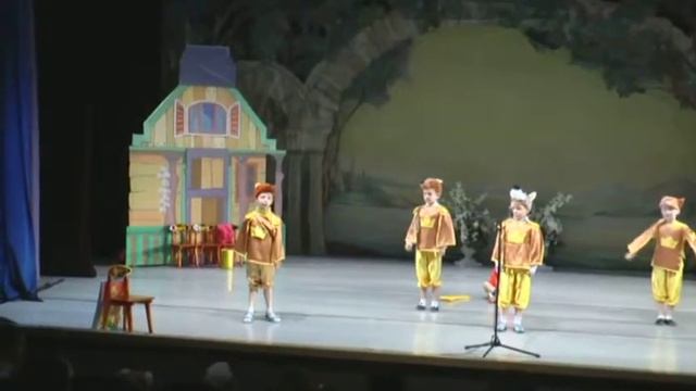 Детский мюзикл Буратино на английском языке. смотреть онлайн