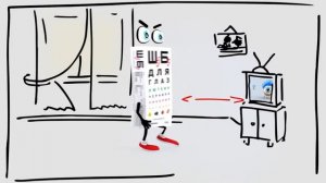 Как смотреть телевизор без вреда для глаз? Правило расстояния