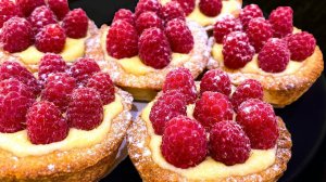 Ни КРОШКИ НЕ ОСТАНЕТСЯ - Приготовьте ЭТИ ТАРТАЛЕТКИ С МАЛИНОЙ