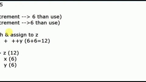 Java#Increment#DecrementOperator#Pre#Post