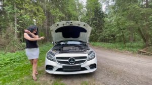 Mercedes C-klass, 4 matik 204л.с. 2019 года.