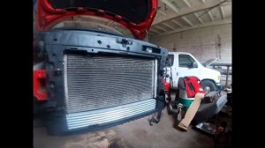 Skoda Roomster Замена интеркулера