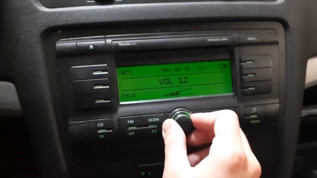 Шкода Октавия А5 магнитола смотреть онлайн
